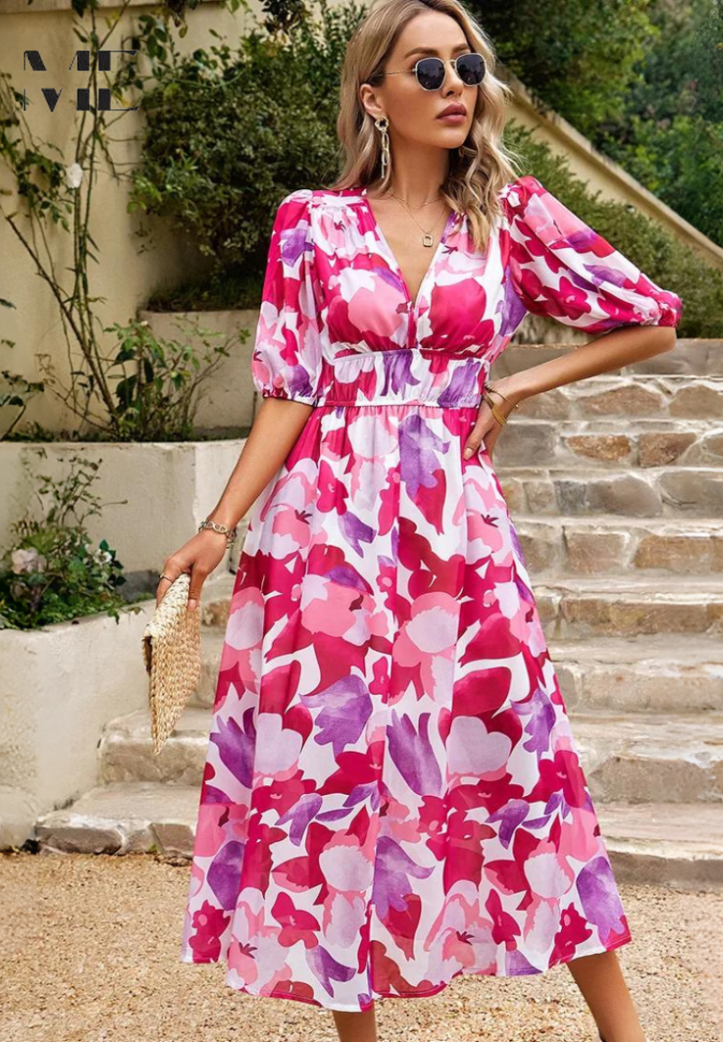 Lightweight Blend Dress - Sleeveless Midi And Easy Movement