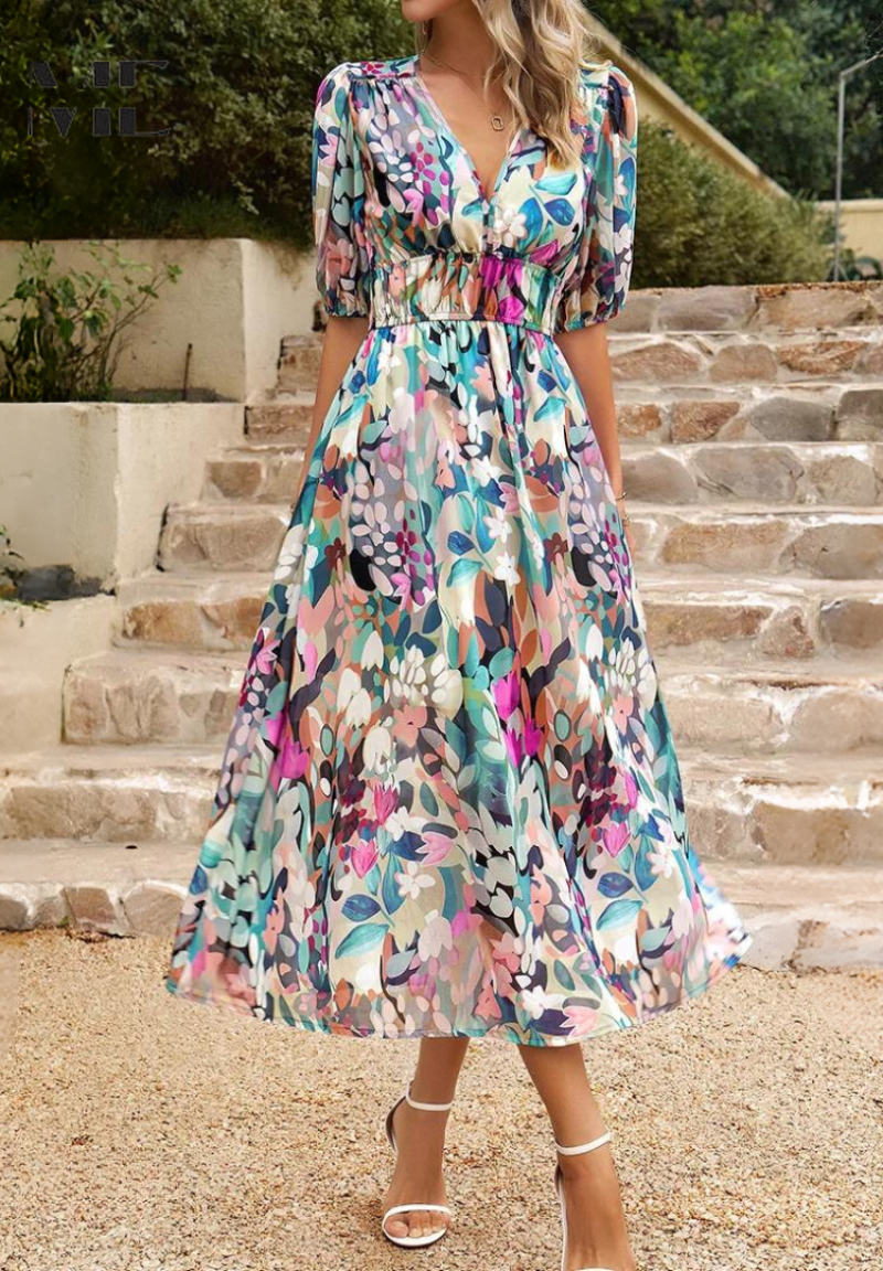 Lightweight Blend Dress - Sleeveless Midi And Easy Movement