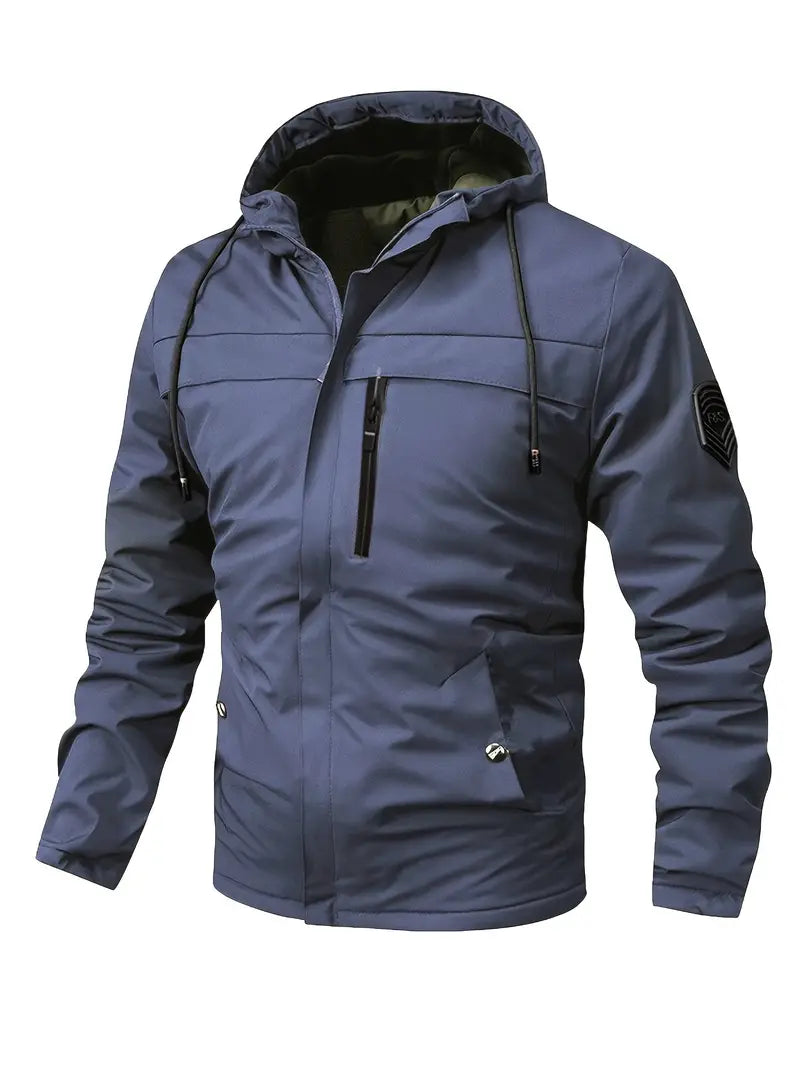 Lightweight Jacket - Hooded Slim Shape & Water Resistant