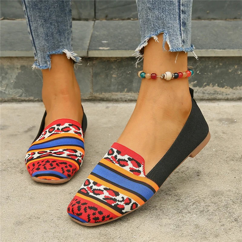 Loafers – Breathable Knit Blend Upper & Stable Base