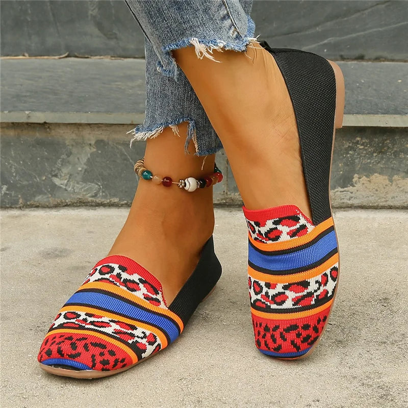 Loafers – Breathable Knit Blend Upper & Stable Base