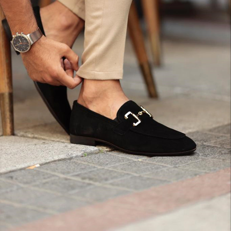 Loafers – Horsebit Detail And Almond Toe For Comfort