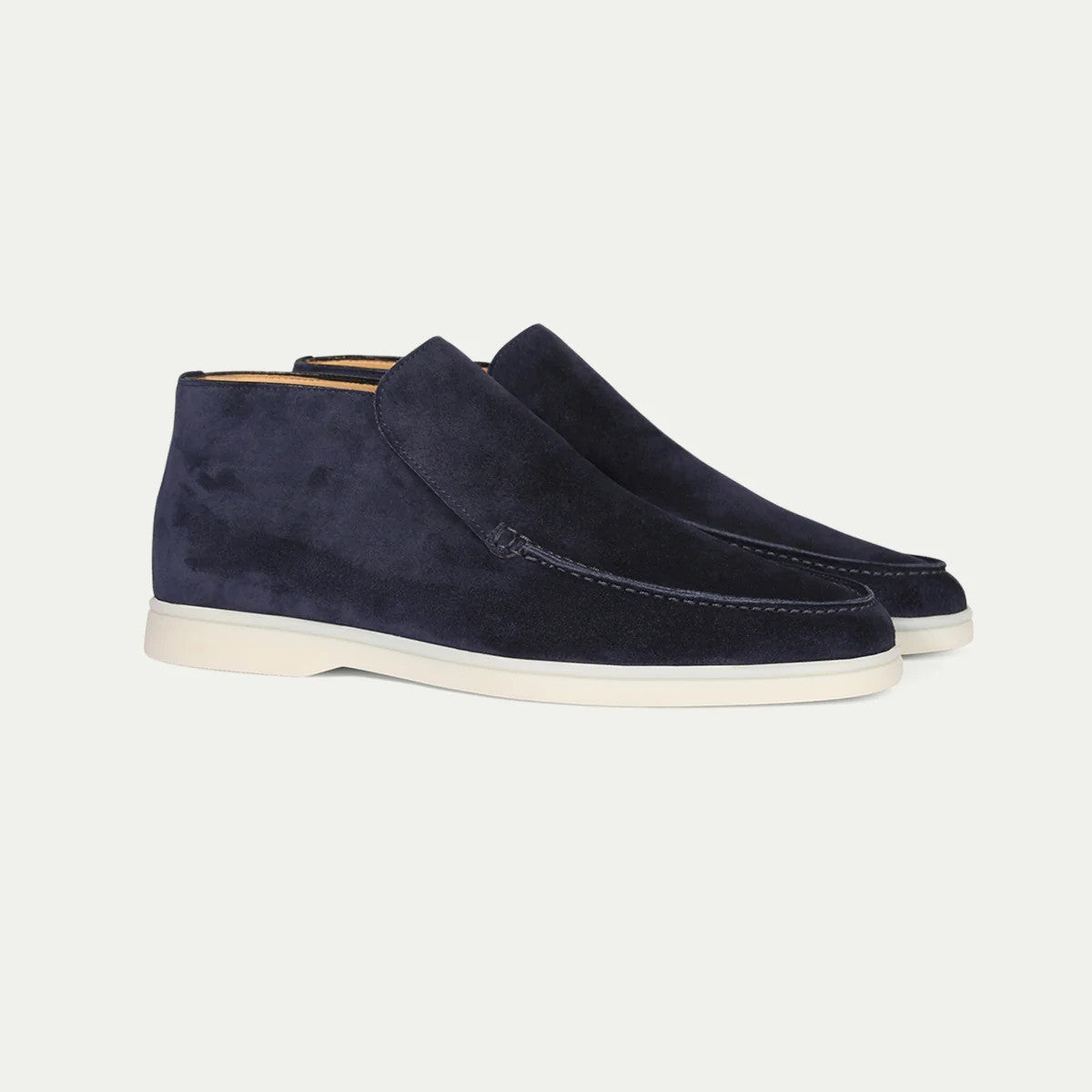 Loafers - Soft Blend Slip On & Cushioned Insole Traction