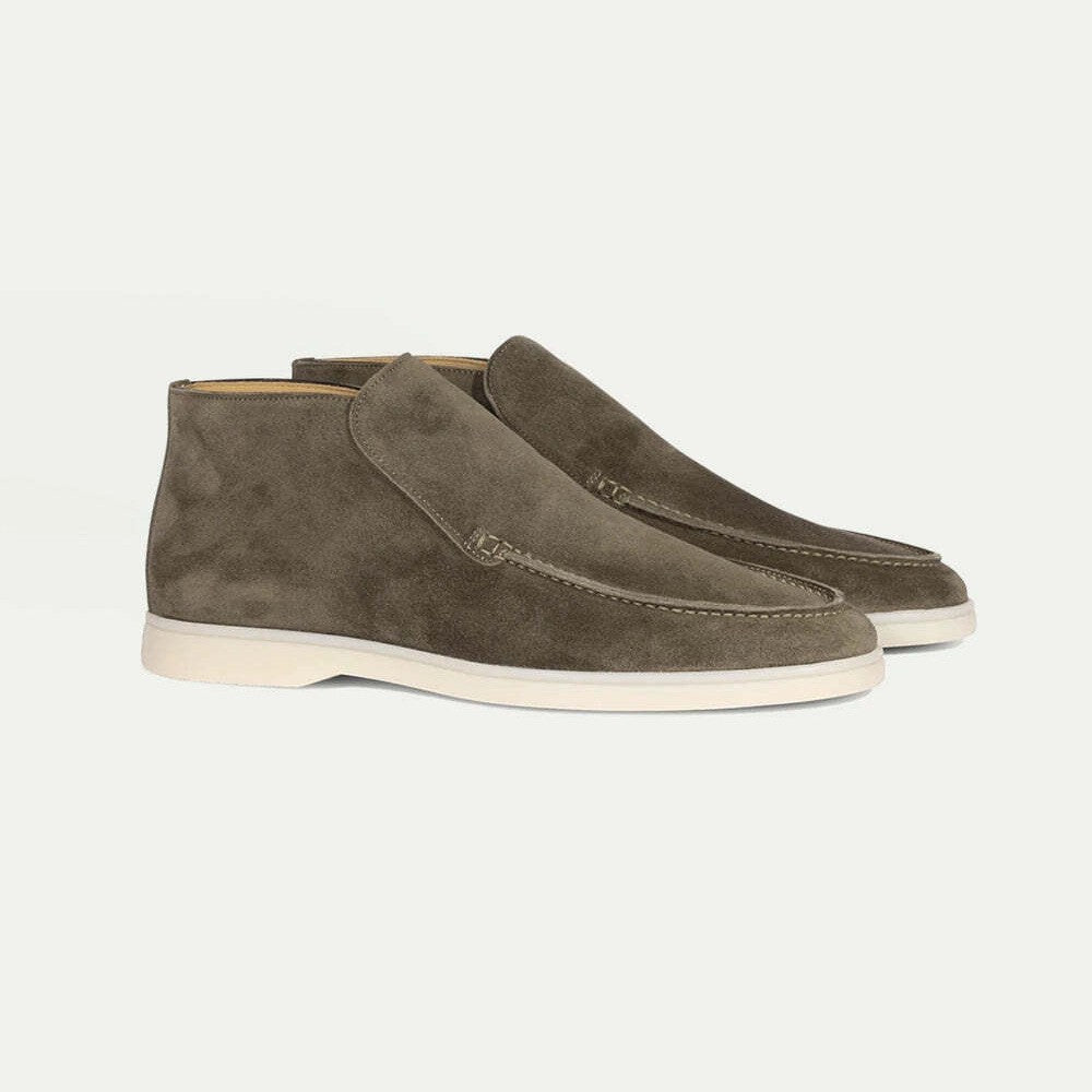 Loafers - Soft Blend Slip On & Cushioned Insole Traction