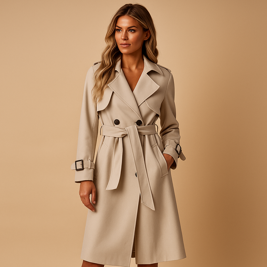 Long Coat - Double Button Front & Longer Length Warmth