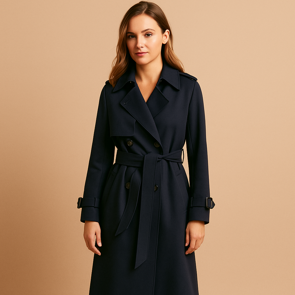 Long Coat - Double Button Front & Longer Length Warmth