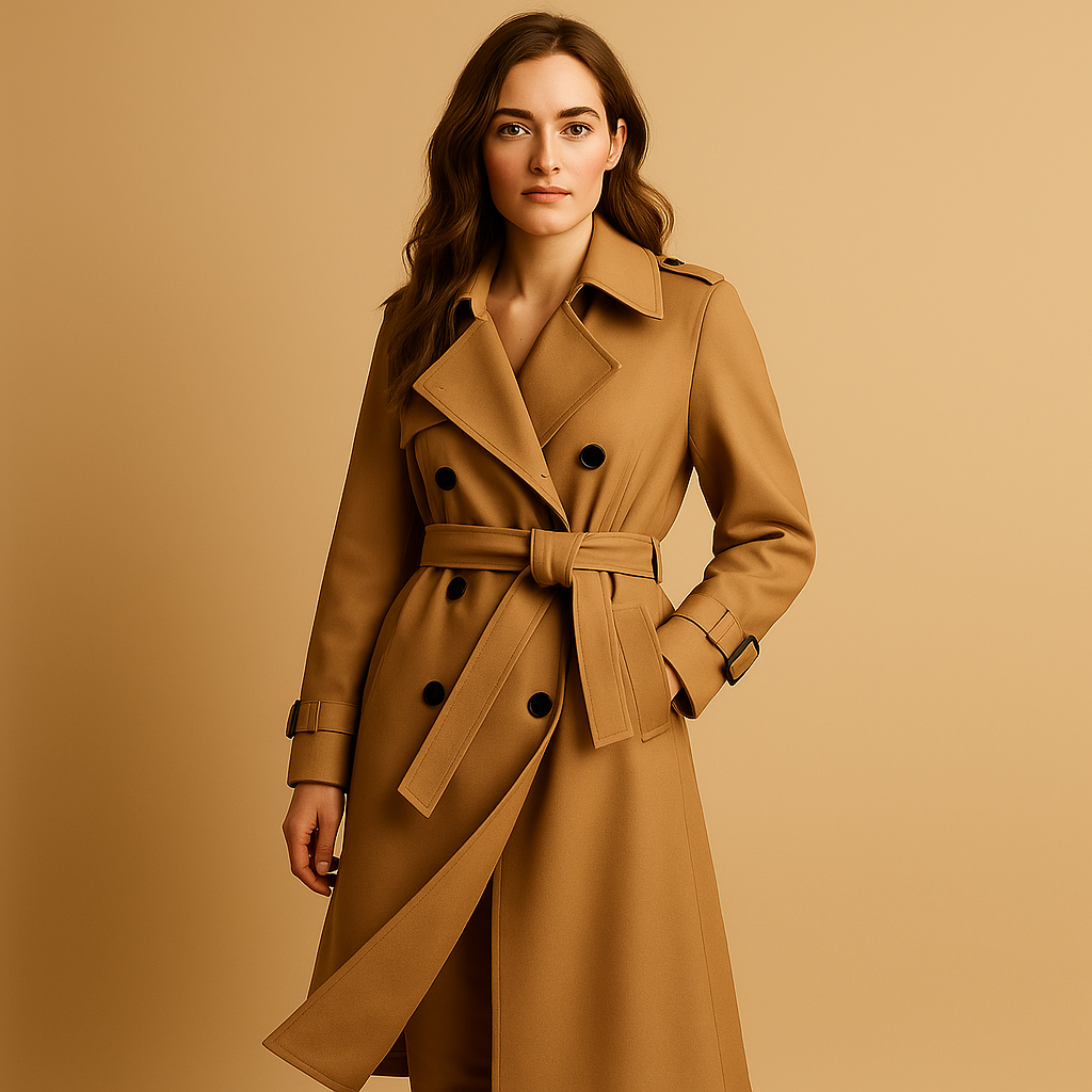 Long Coat - Double Button Front & Longer Length Warmth