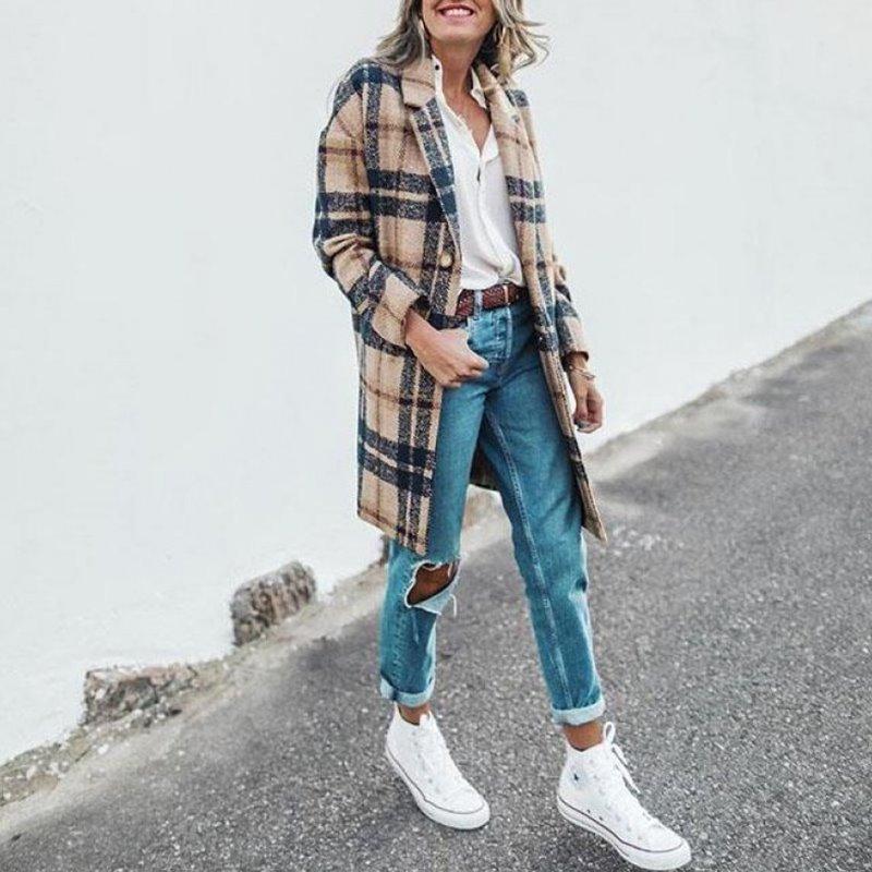 Long Coat - Extended Length & Secure Pockets Warm Lining