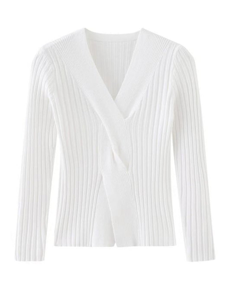 Long Sleeve Shirt - Soft Blend Fabric & Structured Look