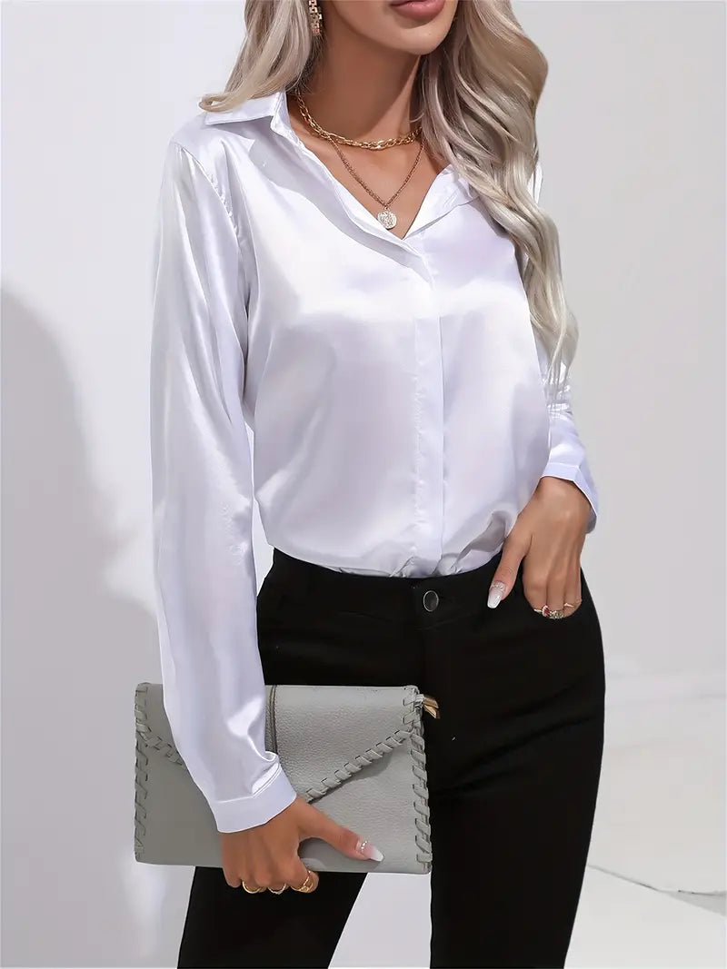 Long Sleeve Shirt - Soft Fabric Blend And Relaxed Layering