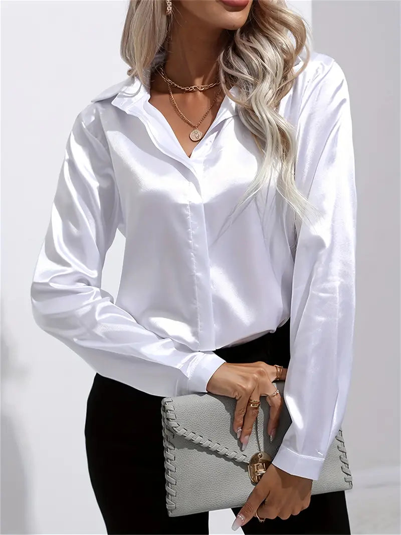 Long Sleeve Shirt - Soft Fabric Blend And Relaxed Layering