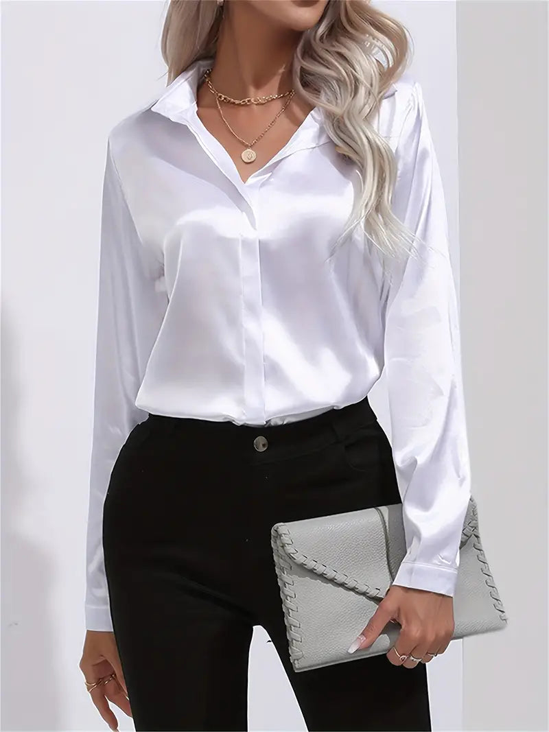Long Sleeve Shirt - Soft Fabric Blend And Relaxed Layering