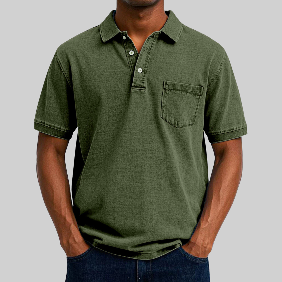 Men's Breathable Polo Shirt for Stylish Comfort 2