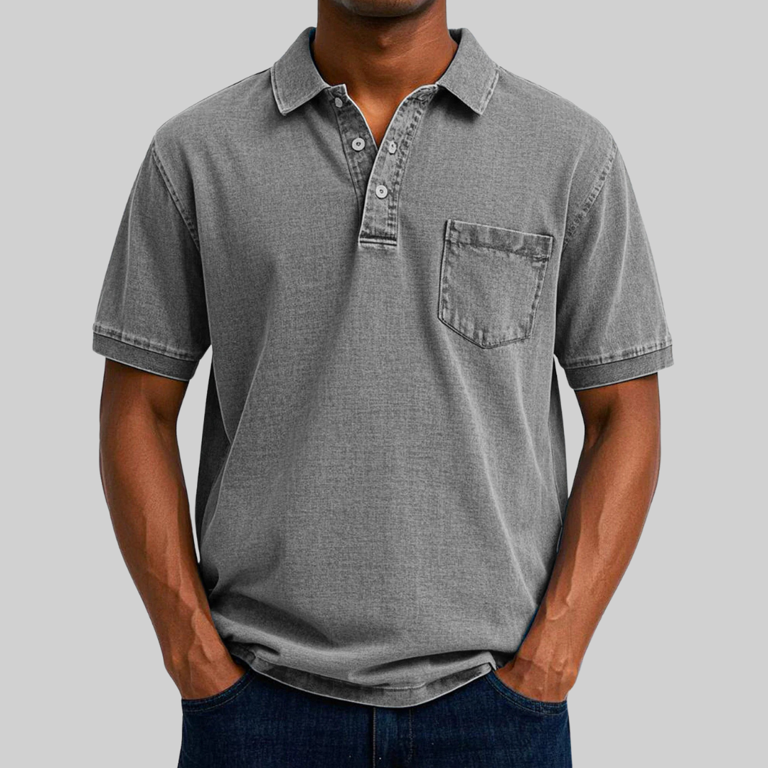 Men's Breathable Polo Shirt for Stylish Comfort 3