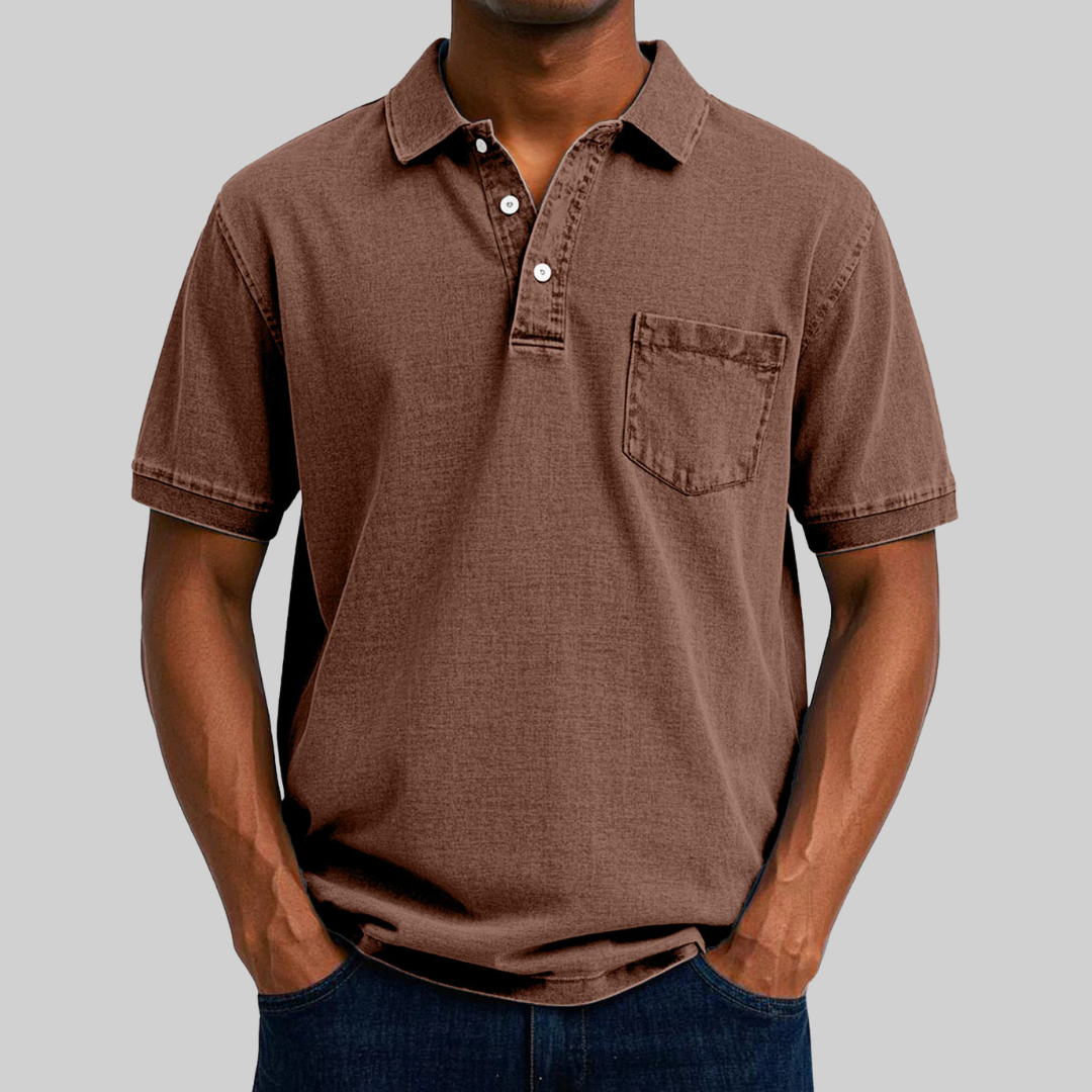 Men's Breathable Polo Shirt for Stylish Comfort 6