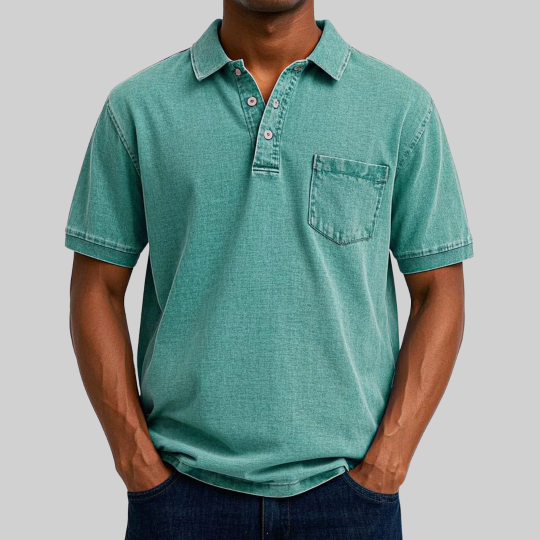 Men's Breathable Polo Shirt for Stylish Comfort 7