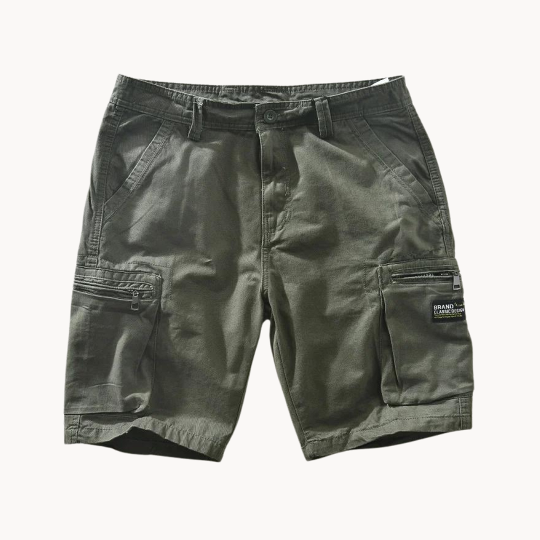 Men's Cargo Shorts with Multiple Pockets and Stretch Fabric 2