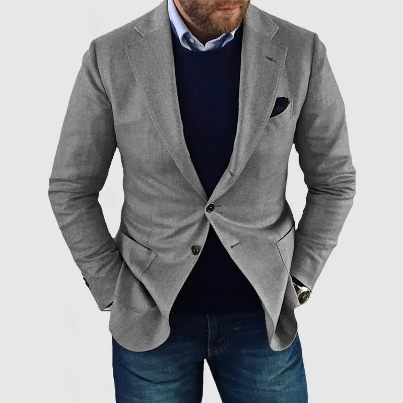 Men's Casual Blazer Jacket - Classic Style for Any Occasion 4