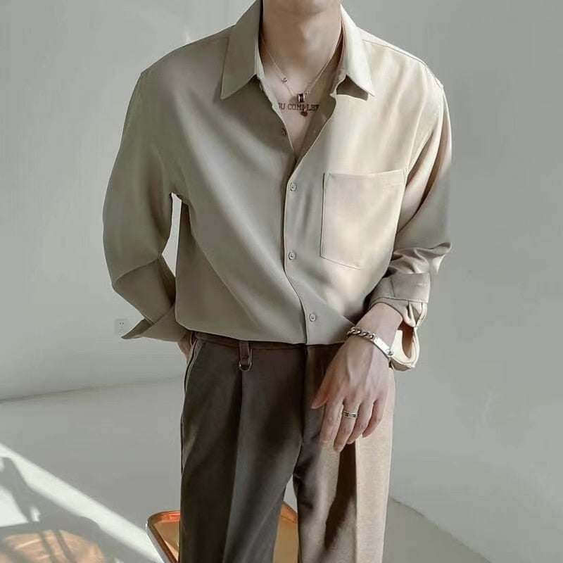 Men's Casual Shirt Inspired by Italian Fashion Style 2