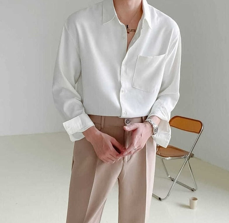 Men's Casual Shirt Inspired by Italian Fashion Style 4