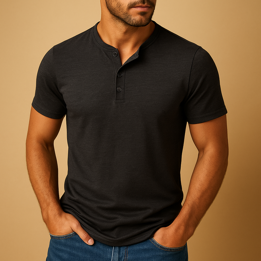 Men's Casual T-Shirt - Regular Fit Short Sleeve Top 1