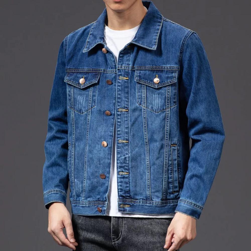 Men's Classic Denim Jacket for Timeless Style and Comfort 1