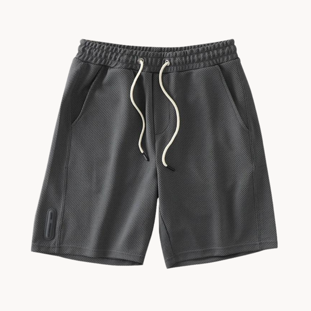 Men's Gym Shorts - Athletic Comfort Fit Above Knee 0