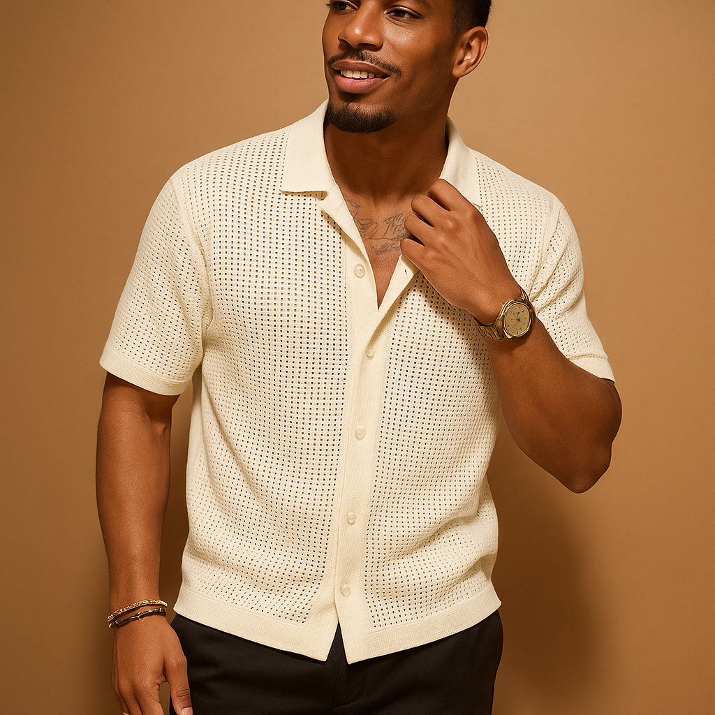 Men's Lightweight Short Sleeve Summer Shirt 0