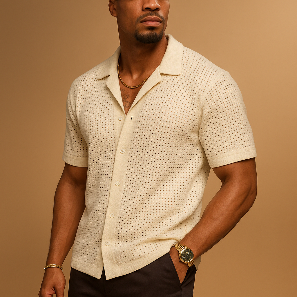 Men's Lightweight Short Sleeve Summer Shirt 1