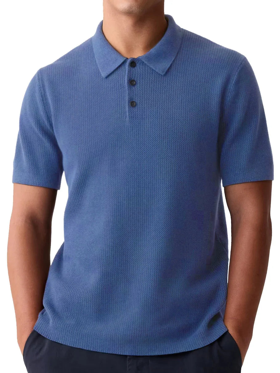 Men's Lightweight Summer Polo Shirt 0