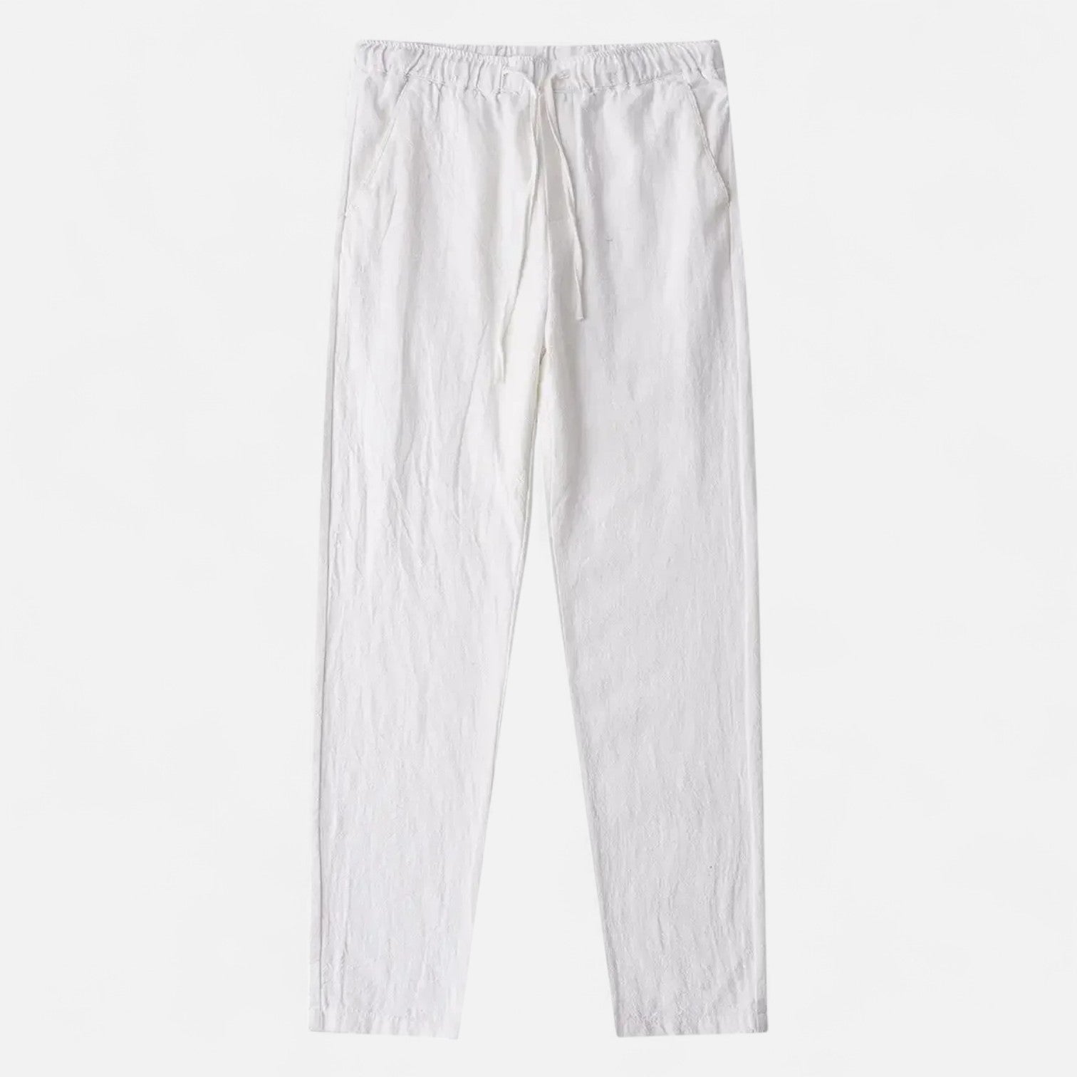 Men's Loose Fit Linen Trousers 12