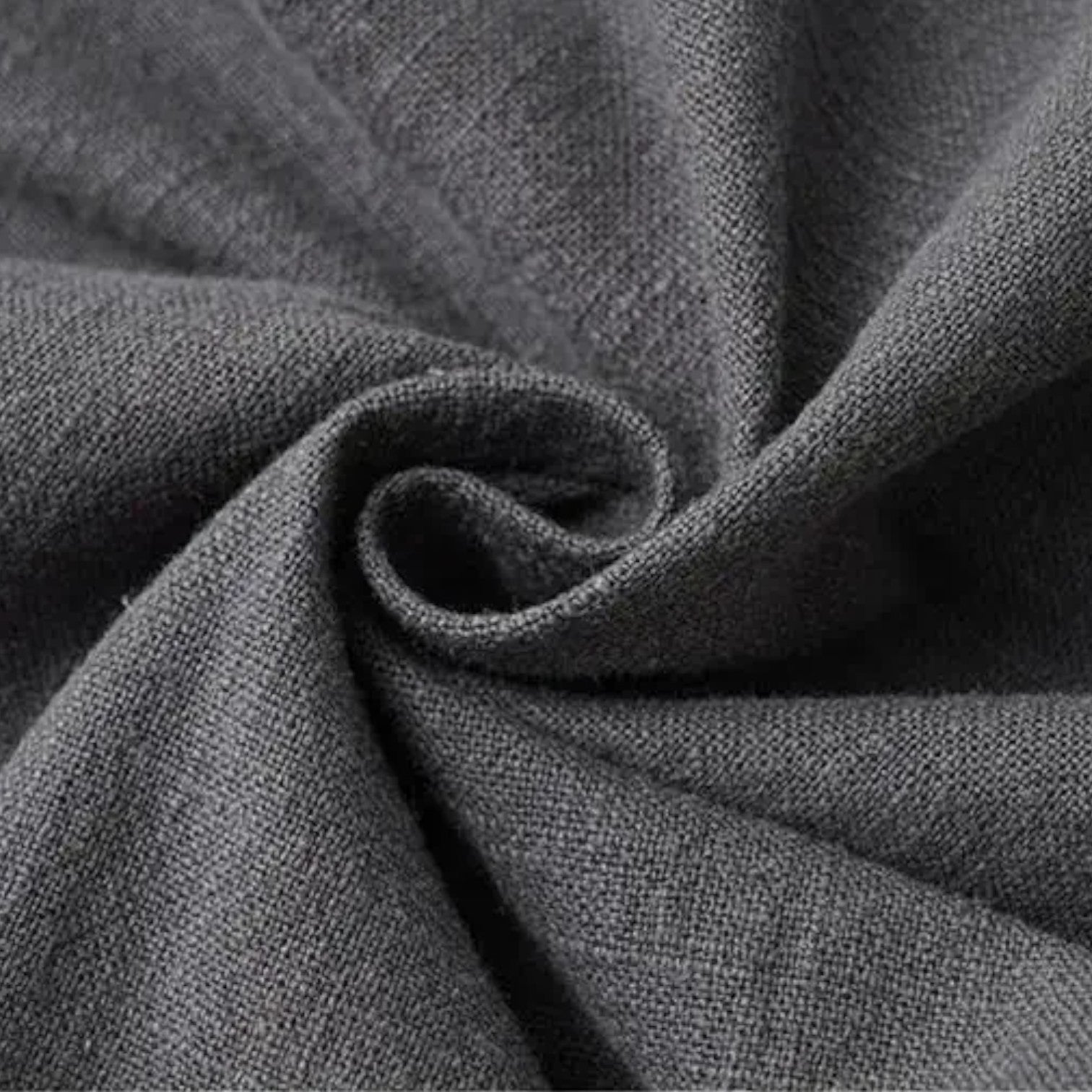 Men's Loose Fit Linen Trousers 8