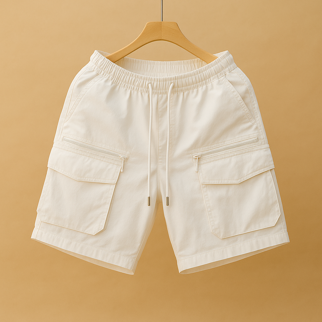 Men's Oversized Cargo Shorts with Multiple Pockets 3
