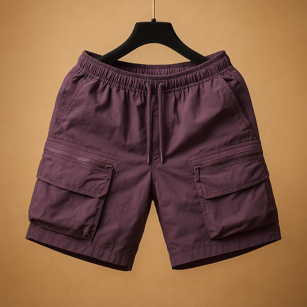 Men's Oversized Cargo Shorts with Multiple Pockets 4