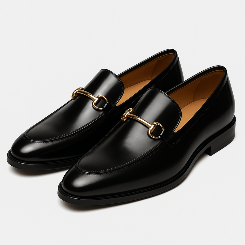 Men's Premium Leather Penny Loafers 0