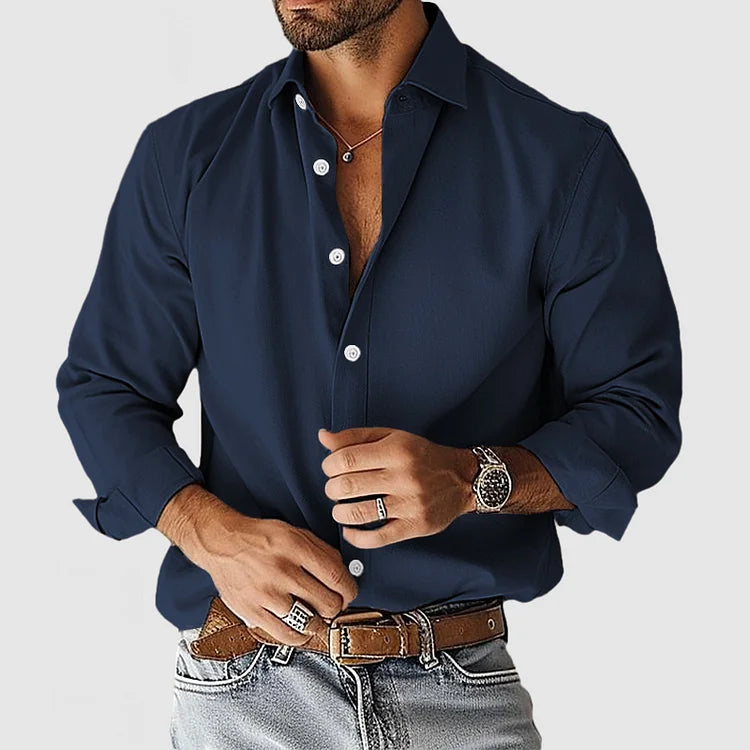Men's Relaxed Fit Shirt for All Seasons 2