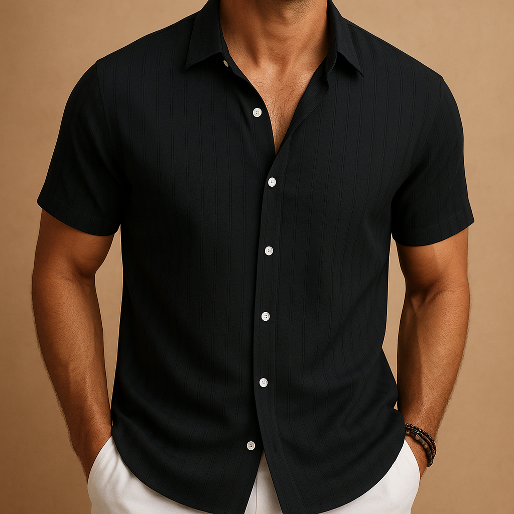Men's Short Sleeve Summer Shirt 9
