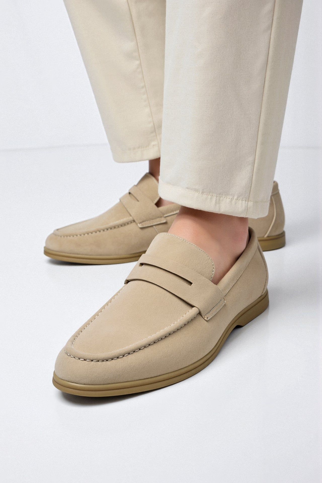 Men's Slip-On Loafers - Comfortable Loafer Shoes for Everyday Wear 2