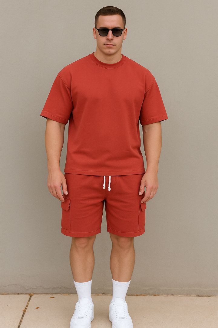 Men's Summer Set - Comfort Fit T-Shirt and Shorts 5