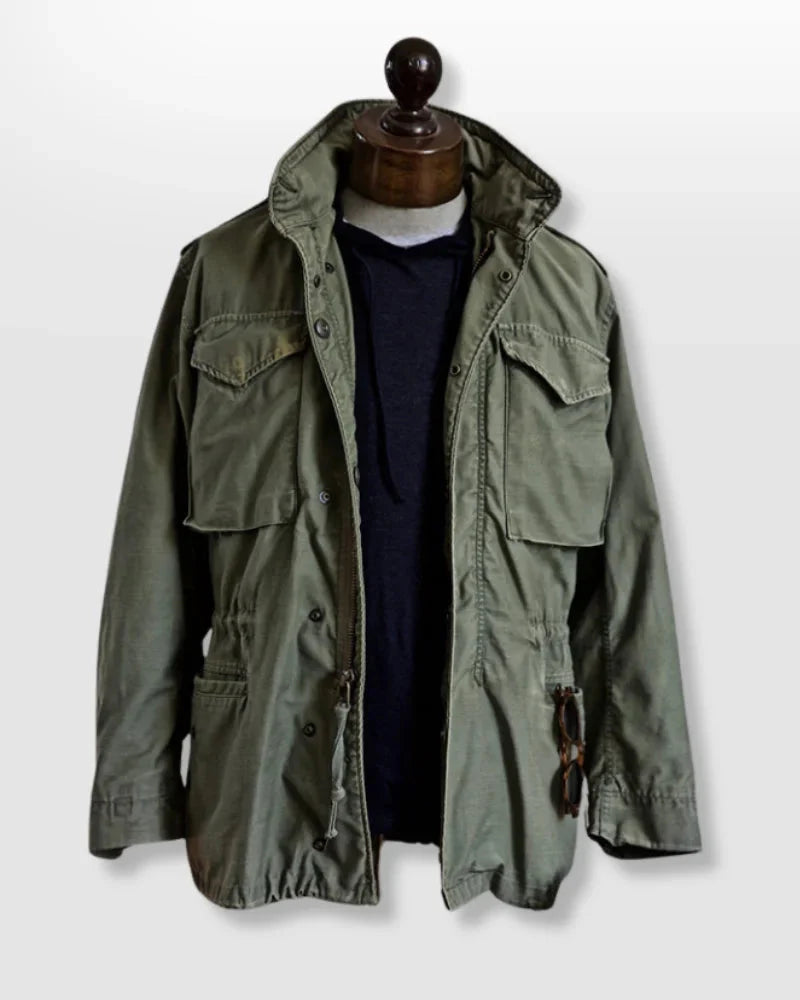 Men's Cotton Vintage Field Jacket-2