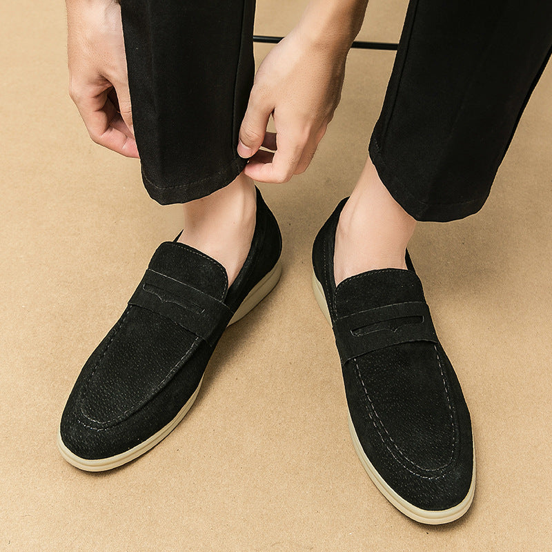 Monaco | Vintage Loafers i Lær