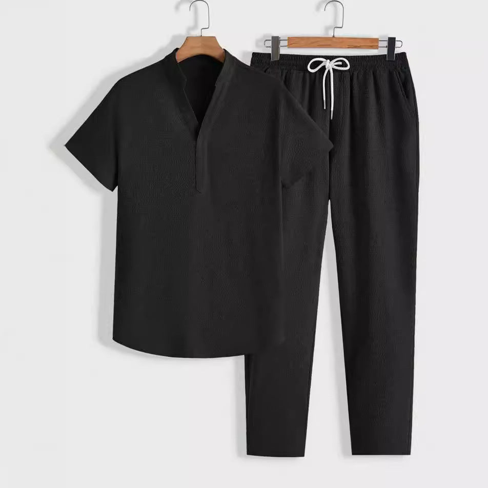 Men's Lightweight Gym Apparel Set-2