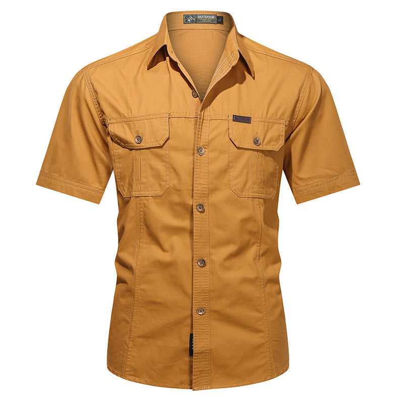 Variant image for Men's Cotton Blend Relaxed Fit Work Shirt-37