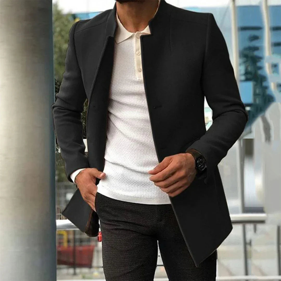 Overcoat - Dense Blend Structured Shape & Warmth Retention