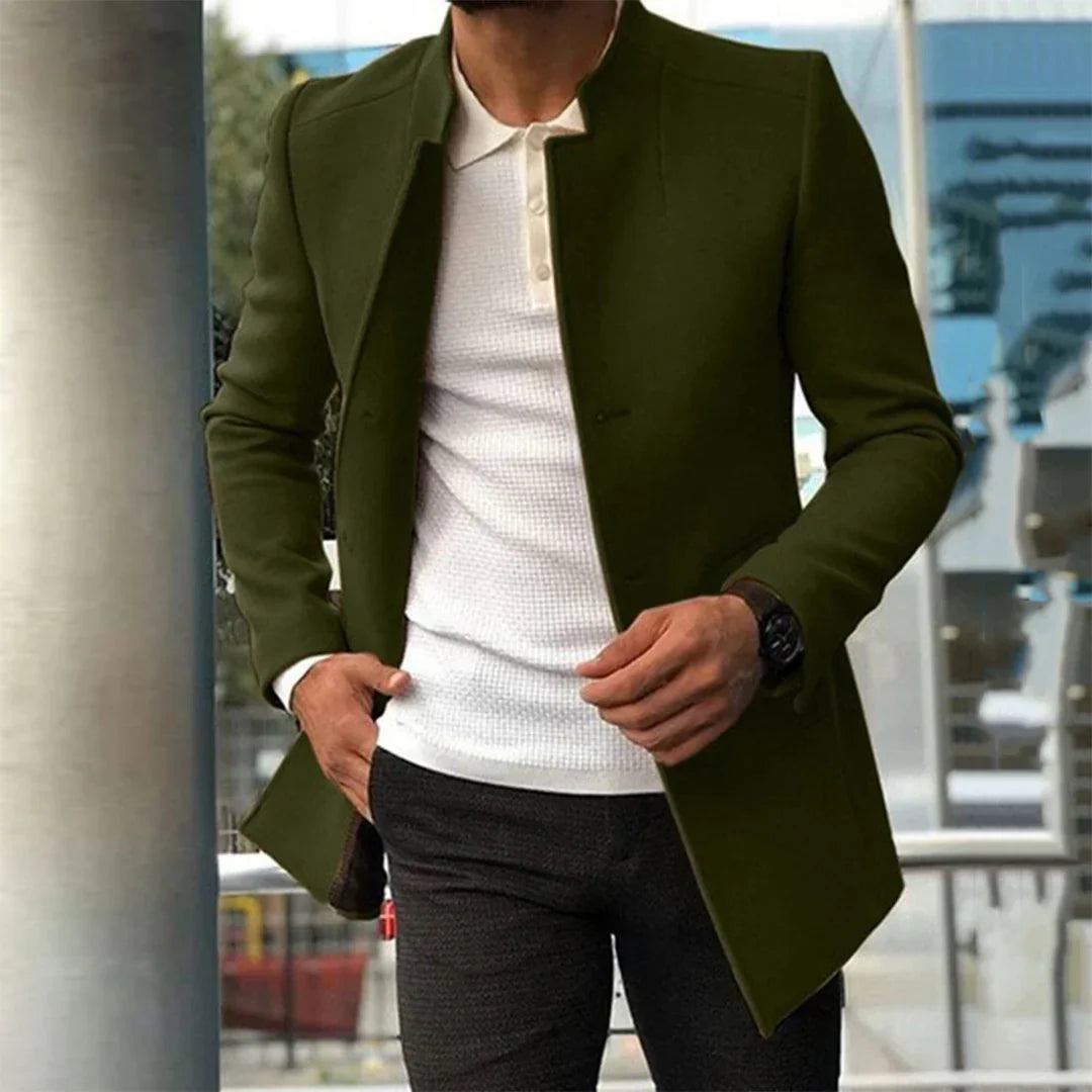 Overcoat - Dense Blend Structured Shape & Warmth Retention