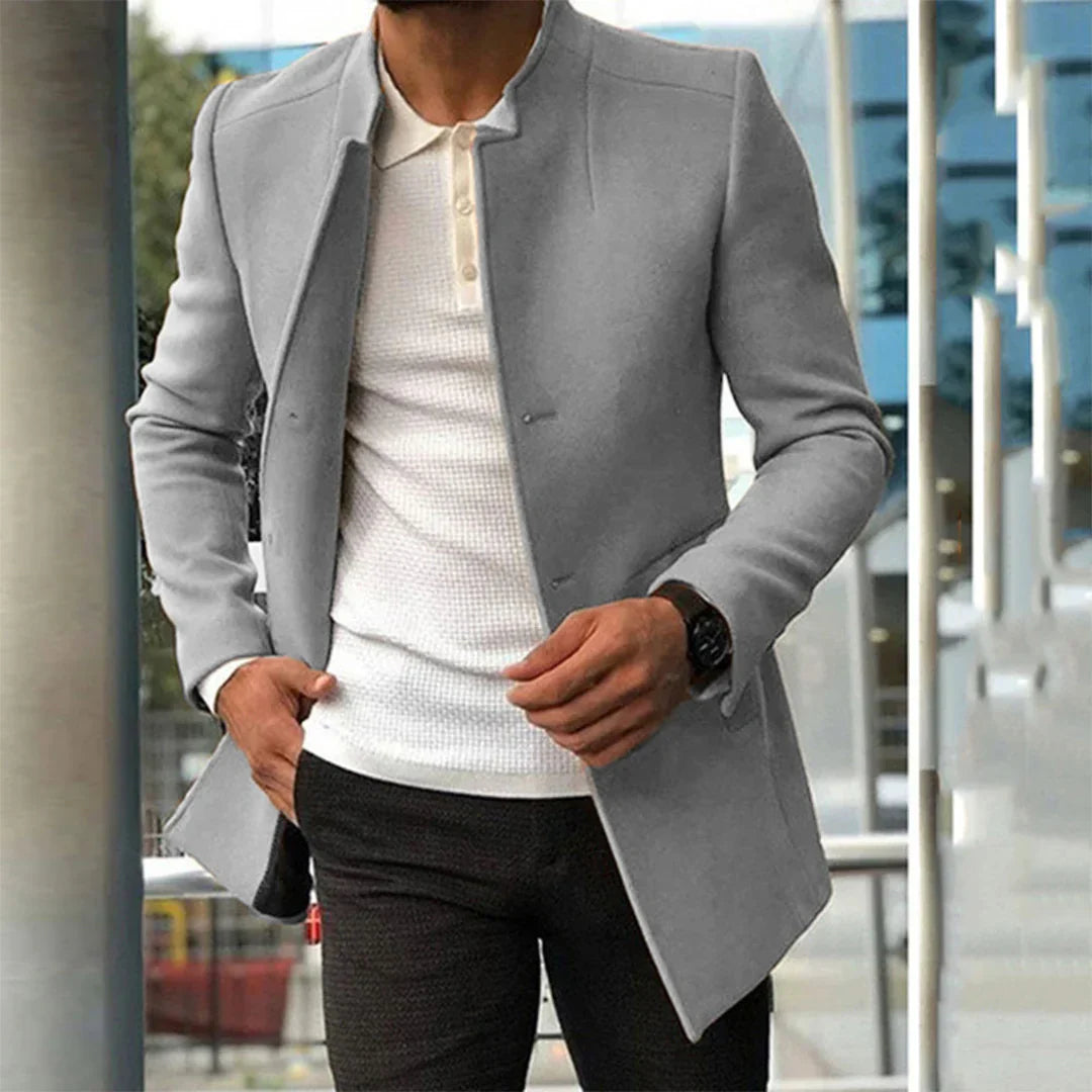 Overcoat - Dense Blend Structured Shape & Warmth Retention
