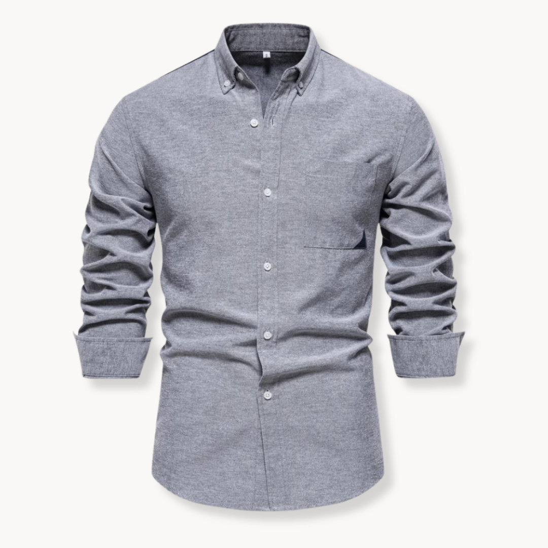 Oxford Shirt – Textured Weave & Breathable Air Flow