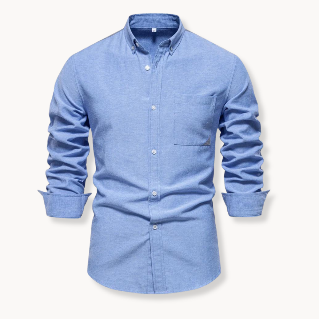 Oxford Shirt – Textured Weave & Breathable Air Flow