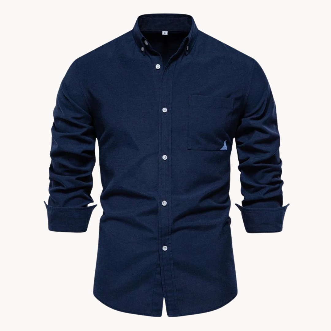 Oxford Shirt – Textured Weave & Breathable Air Flow