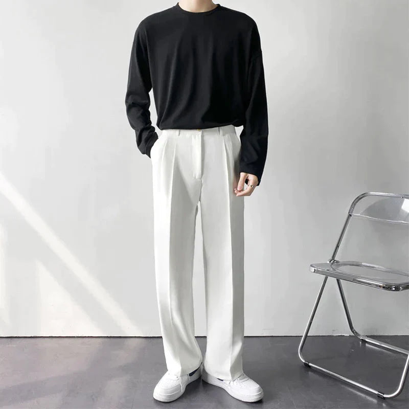 Pantalon – Polyester Blend Slim Fit & Flexible Shape